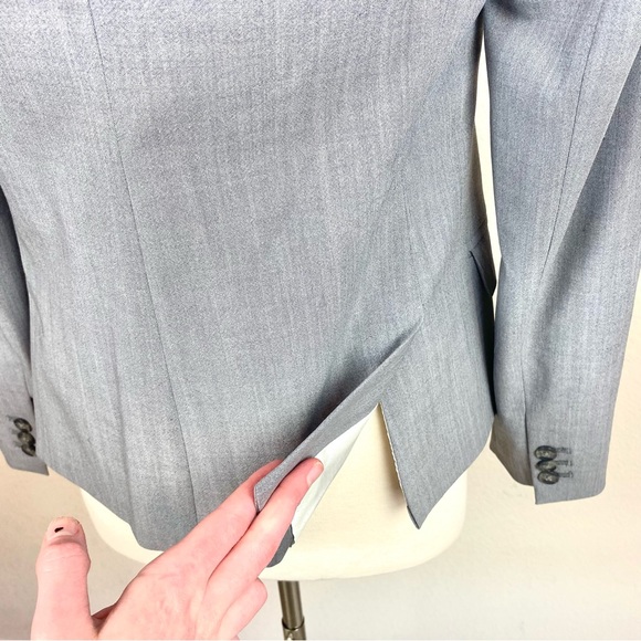 Banana Republic Grey Blazer/Suite Jacket - Picture 5 of 10